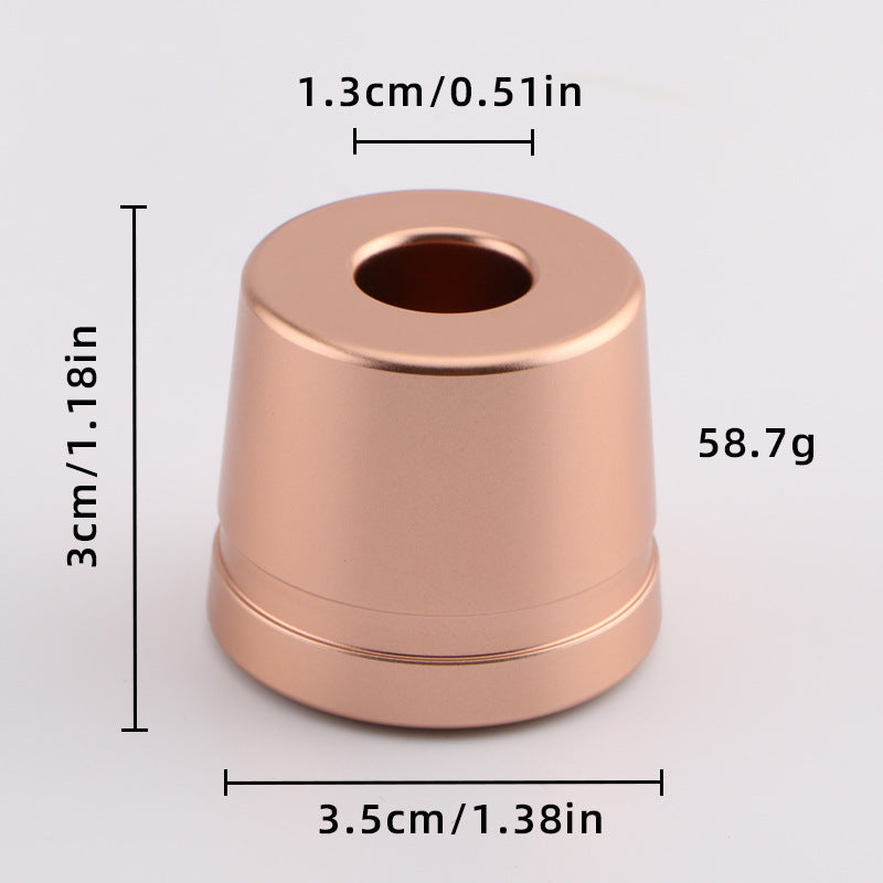 Double-Sided Aluminum Knife Holder – Space-Saving Kitchen Storage Stand