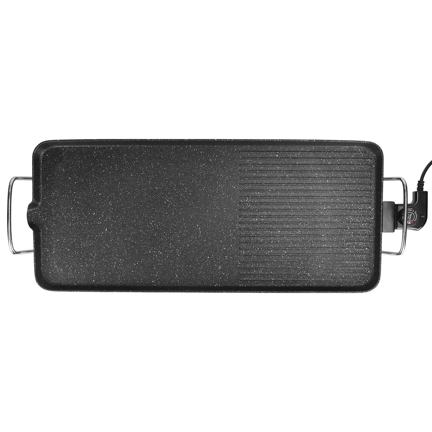 Electric Tabletop BBQ Grill & Hot Plate – Non-Stick Indoor & Outdoor Griddle