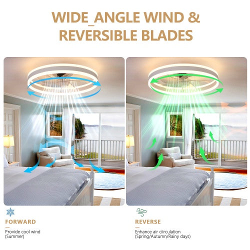 Modern Ceiling Fan with Dimmable LED Light – Energy Efficient & Stylish Home Ceiling Fan