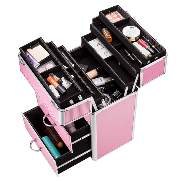 Front Door Handle Makeup Organizer Box – Stylish Cosmetic Storage for Vanity & Counter