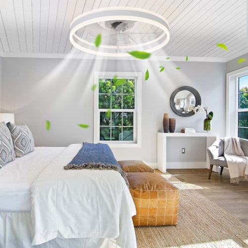 Modern Ceiling Fan with Dimmable LED Light – Energy Efficient & Stylish Home Ceiling Fan