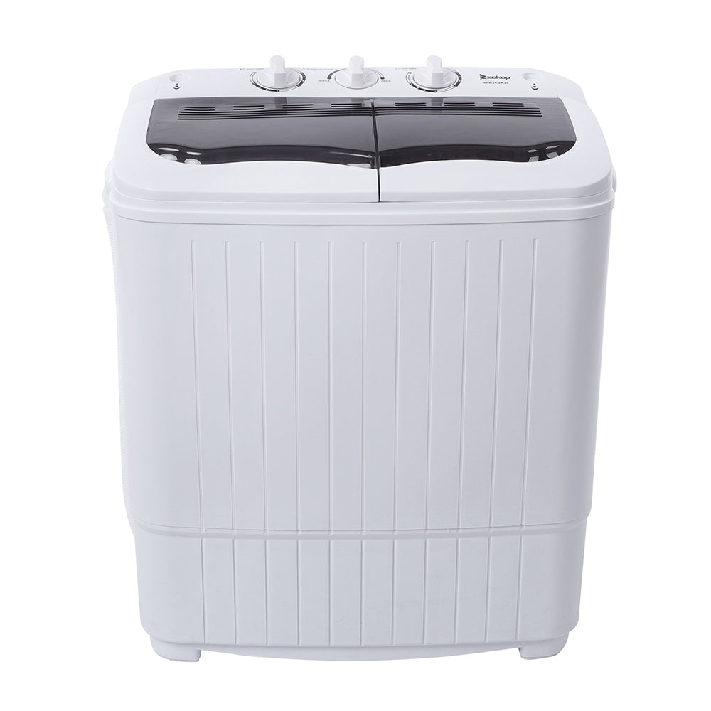 US XPB35-ZK35 14.3 lb Semi-Automatic Twin Tub Washing Machine with Drain Pump