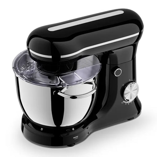 5L Electric Stand Mixer – 10-Speed Tilt-Head Food Mixer with Stainless Steel Bowl (Black)