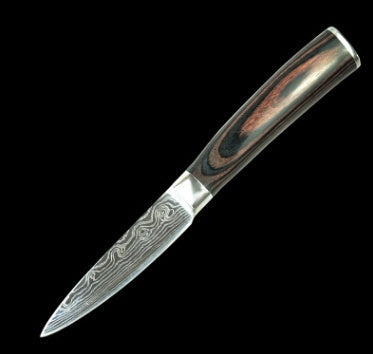 Premium 7Cr17 Stainless Steel Chef Knife – Razor Sharp Kitchen Knife with Damascus Pattern
