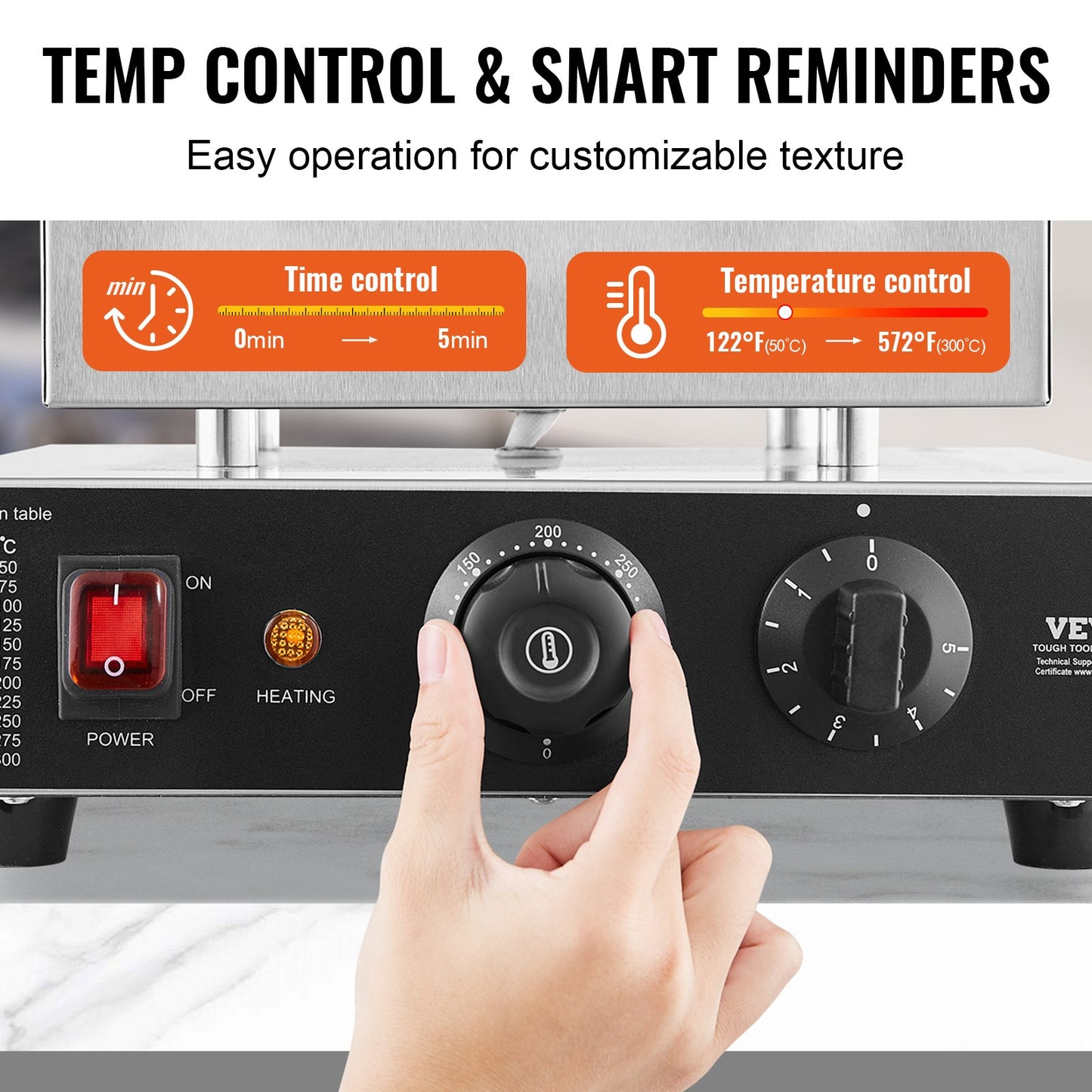 9PCS 76mm Dutch Pancake & Dorayaki Maker – 850W Commercial Non-Stick Pan