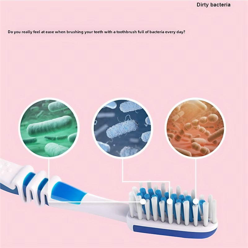 White UV Toothbrush Sterilizer Box – Hygienic & Easy Oral Care
