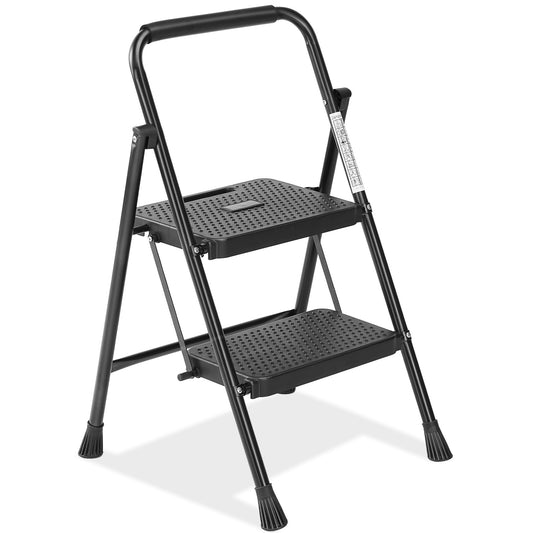 Household 3-Layer Portable Step Ladder – Foldable, Stable & Safe