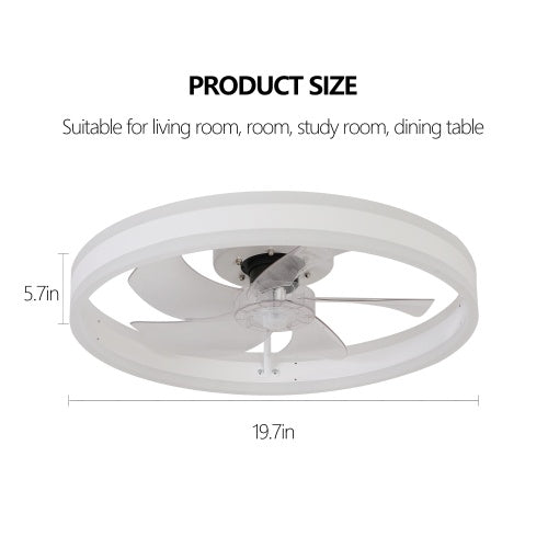 Modern Ceiling Fan with Dimmable LED Light – Energy Efficient & Stylish Home Ceiling Fan