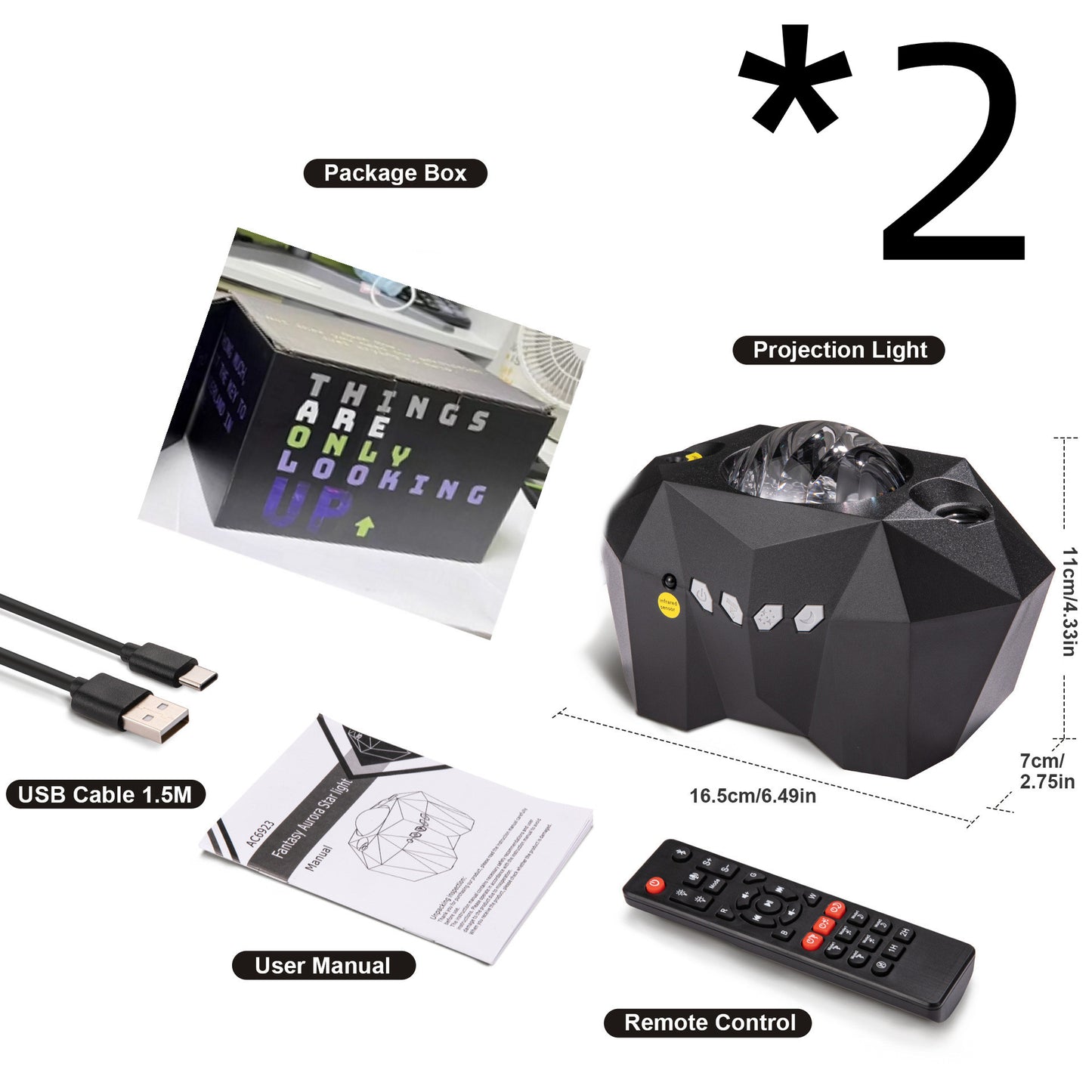 USB Ocean Wave Bluetooth Star Projector Lamp – Music Night Light for Bedroom & Party